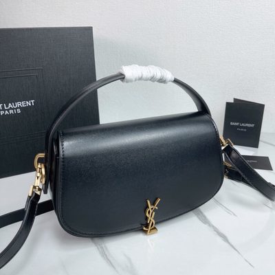 Saint Laurent Voltaire calfskin shoulder bag — 4