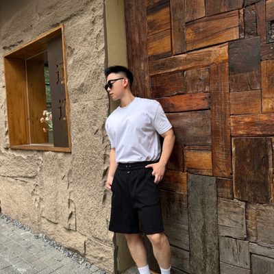 Fendi FF Mesh Sleeve Shorts — 3