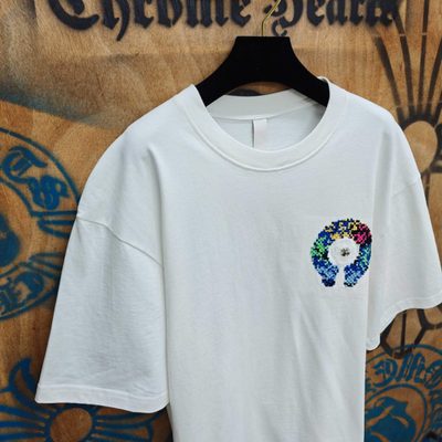 Chrome Hearts Black Casual Sunflower Tee — 6