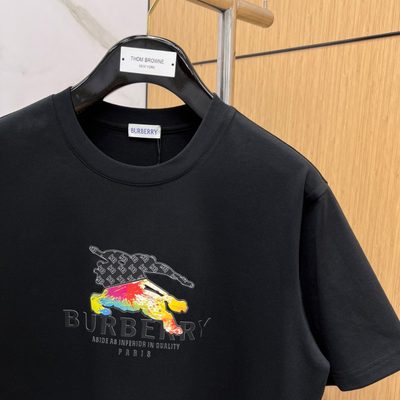 Burberry black cotton t-shirt — 3