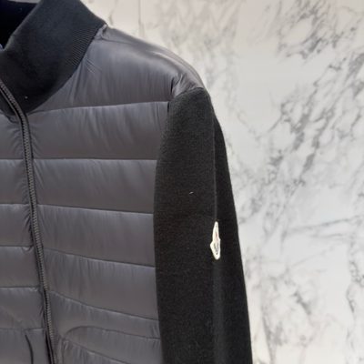 Moncler Padded Zip-Up Cardigans — 6