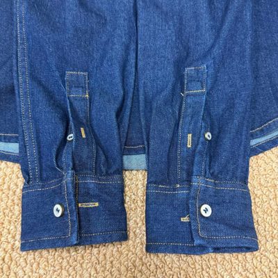 Louis Vuitton Denim Long-Sleeved Shirt — 10