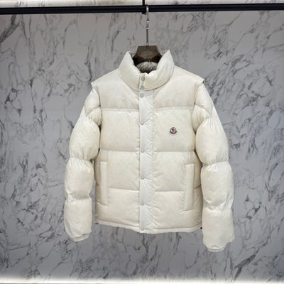 Moncler Men's Verone Reversible Short Down Jacket — 5