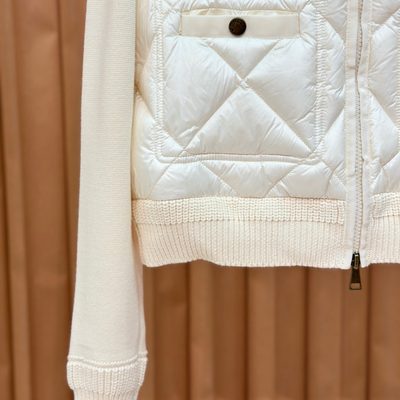 Moncler Cotton Padded Cardigan — 7