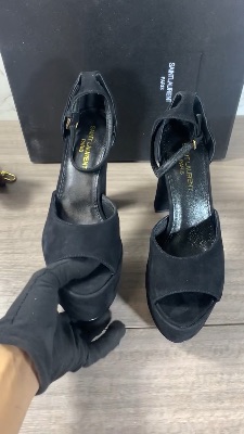Saint Laurent Jodie platform sandals — 5