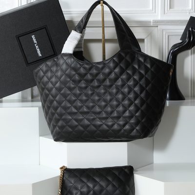 Saint Laurent Icare Quilted Tote — 4