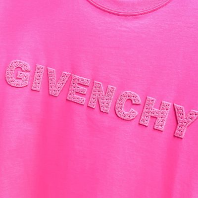 Givenchy fuchsia cotton t-shirt — 4
