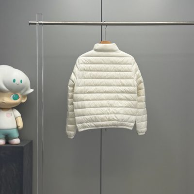 Moncler Lans Lightweight Short Down Jacket — 9