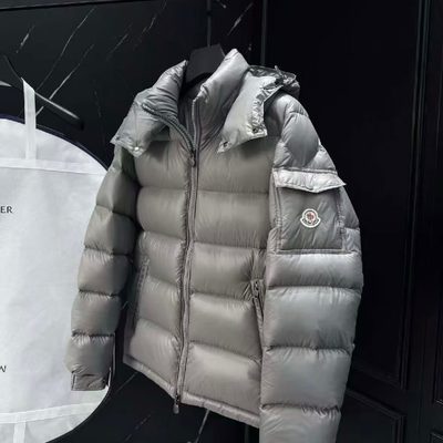 Moncler Maya Matte Short Down Jacket — 3
