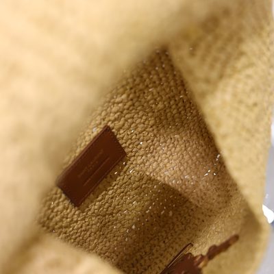 Saint Laurent Icare Hobo in Raffia — 7