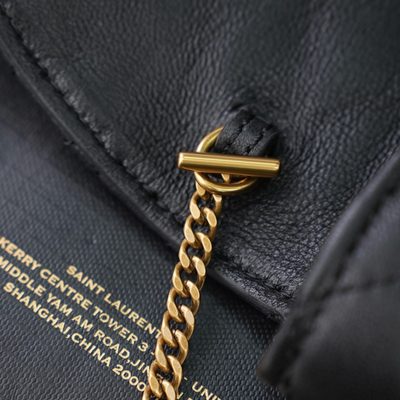 Saint Laurent Gaby Chain Phone Holder — 10