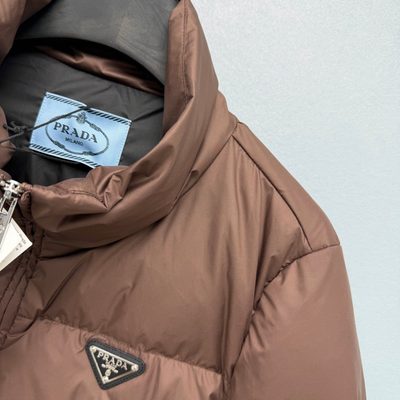 Prada Cropped Re-Nylon Jacket — 4