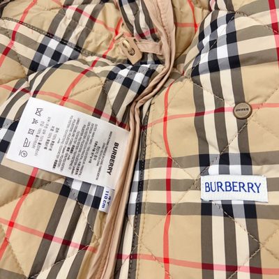 Burberry Kids quilted jacket — 4