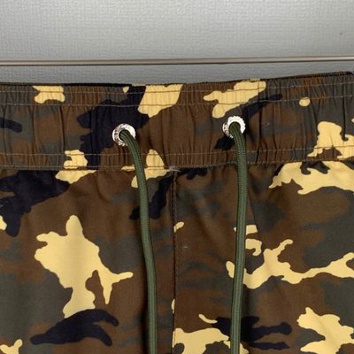 Moncler camouflage print swim shorts — 5