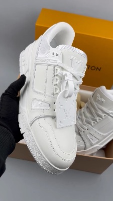 Louis Vuitton LV Leather Trainers — 5