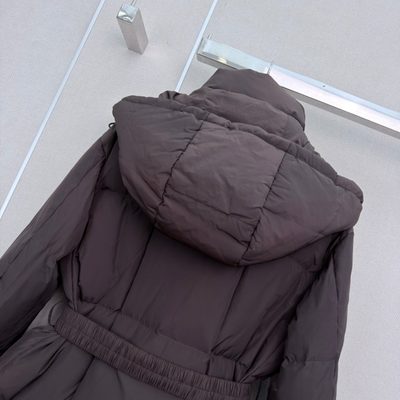 Prada women's hooded down puffer jacket — 8