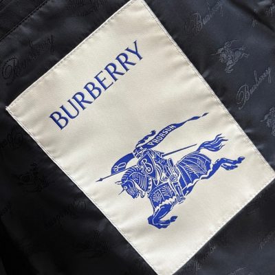 Burberry Hodson Reversible Jacket paired with matching trousers — 10