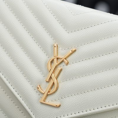 Saint Laurent Cassandre Matelassé Flap Pouch — 3