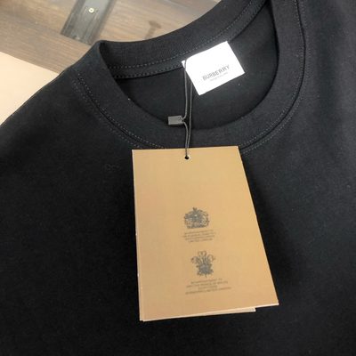 Burberry Thistle Logo Cotton T-Shirt — 4
