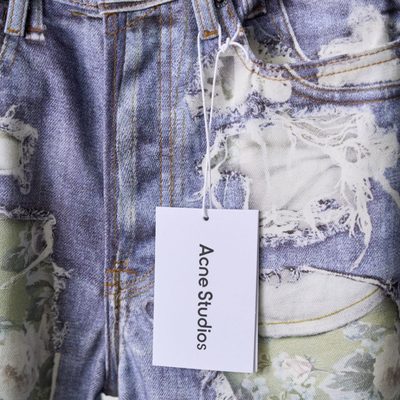 Acne Studios 1981 Trompe-l'œil wide-leg jeans — 8