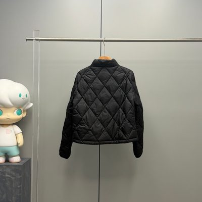 Burberry Quilted Nylon and Wool Fulbrook Jacket — 9