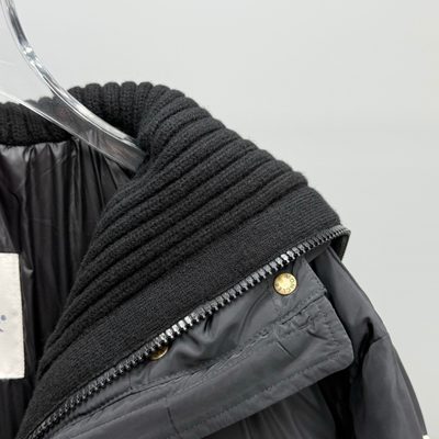 Moncler Chamer Hooded Quilted Shell Down Coat — 6