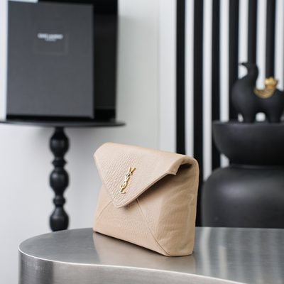 Saint Laurent Cassandre Large Envelope Pouch — 3