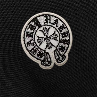 Chrome Hearts black polo shirt — 4