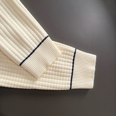 LV long-sleeve knit polo sweater — 3