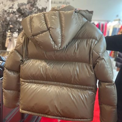 Moncler Abbaye Short Down Jacket — 5
