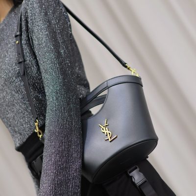 Saint Laurent Mini Celia leather tote bag — 5