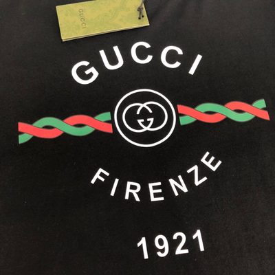 Gucci Firenze 1921 cotton jersey t-shirt — 5