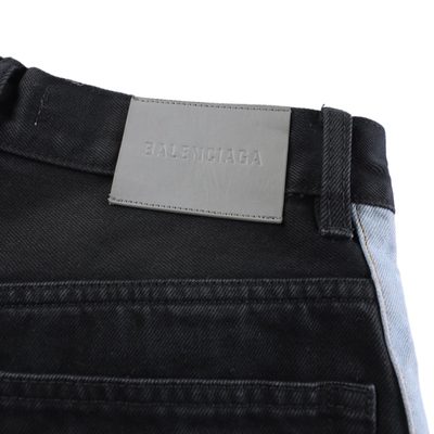 Balenciaga Piping Detail Denim Shorts — 7