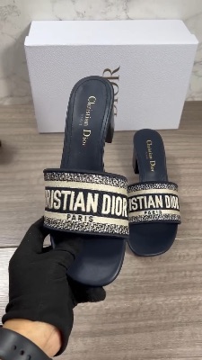 Christian Dior Dway heeled slides — 5