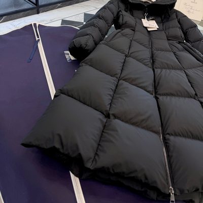 Moncler Faucon Belted Down Coat — 3