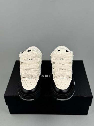Amiri MA-1 white and black sneakers — 3