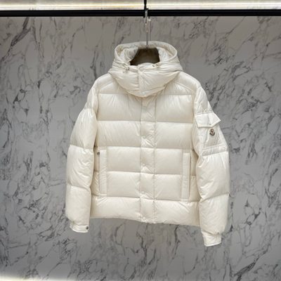 Moncler Maya 70 Hooded Short Down Jacket — 5
