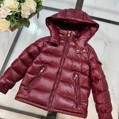 Moncler Enfant New Maya Quilted Hooded Puffer Jacket — 3
