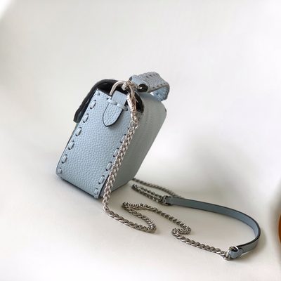 Fendi Baguette macro-stitch messenger bag (T) — 3