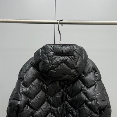 Moncler Laverq Hooded Short Down Jacket — 8