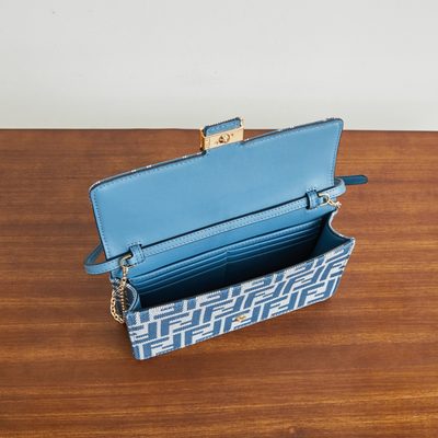 Fendi FF jacquard Baguette bag (T) — 9