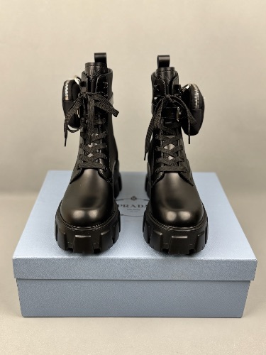 Prada Monolith combat boots — 3