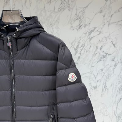 Moncler Hooded Short Down Jacket — 7