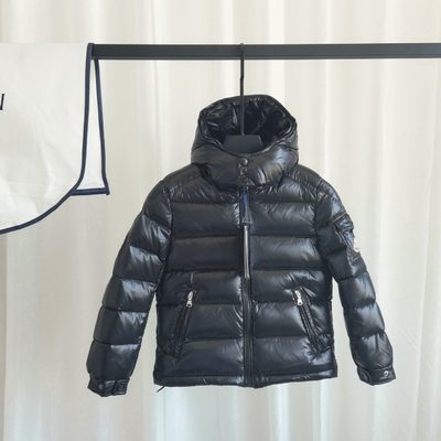 Moncler Enfant New Maya Black Puffer Jacket — 6