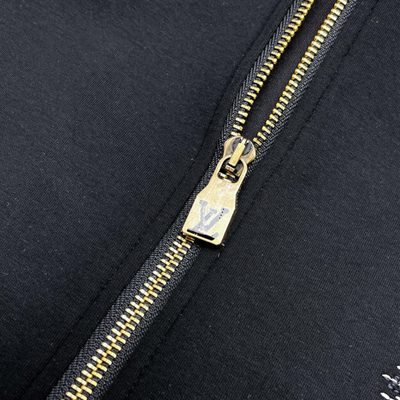 LV zip-up hoodie and matching sweatpants set — 11
