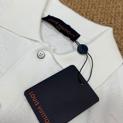 Louis Vuitton Monogram short-sleeved knit shirt — 11