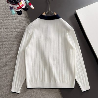 LV long-sleeve polo sweater — 9