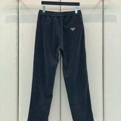 Prada classic button-down shirt and matching trousers accented — 9