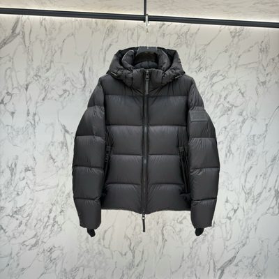 Burberry hooded puffer down jackets