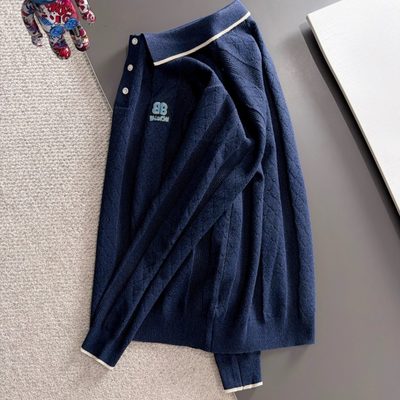 Balenciaga knit polo sweater — 7